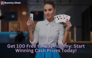 rummy 100 rupees free